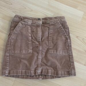 Kids corduroy skirt